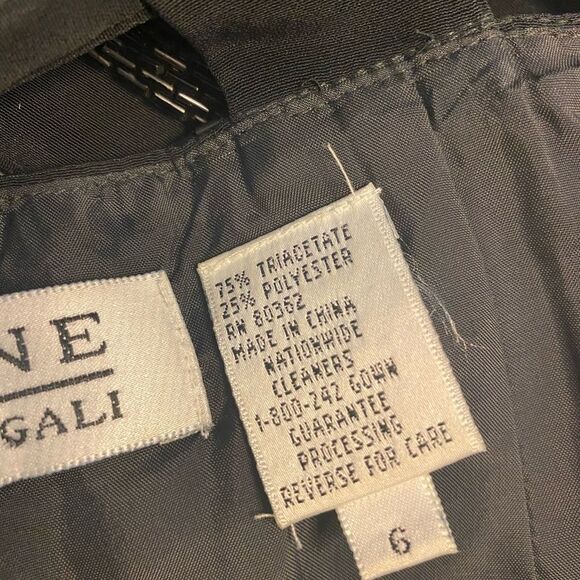 Niteline della roufogali black dress, size 6 - Picture 11 of 12